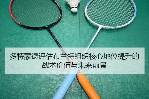 多特蒙德评估布兰特组织核心地位提升的战术价值与未来前景